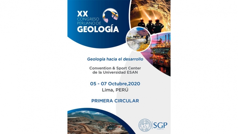 XX CONGRESO PERUANO DE GEOLOGÍA 2020