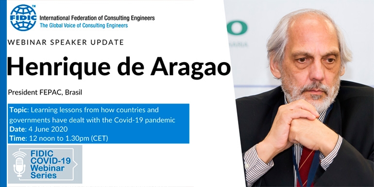 WEBINAR FIDIC: «APRENDIENDO LECCIONES DE CÓMO LOS PAÍSES Y GOBIERNOS HAN LIDIADO CON LA PANDEMIA DE COVID-19»