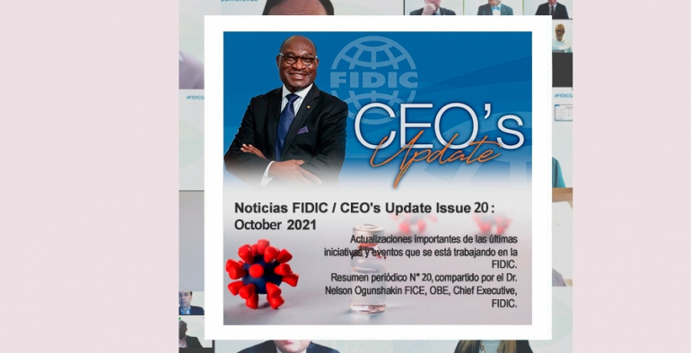 NOTICIAS FIDIC / CEO’S UPDATE ISSUE 20: OCTOBER 2021
