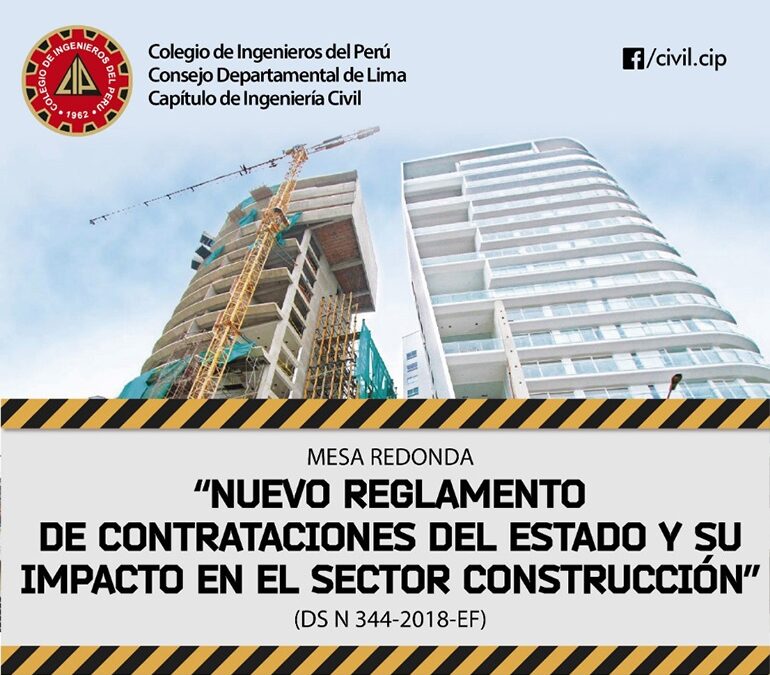 Nuevo Reglamento de Contrataciones del Estado y su Impacto en el Sector Construcción