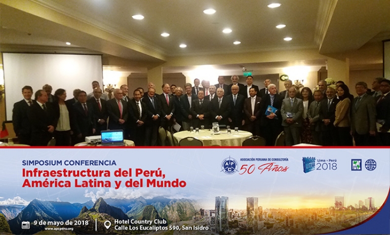 SIMPOSIUM CONFERENCIA – Infraestructura del Perú, América Latina y del Mundo – 09 mayo 2018
