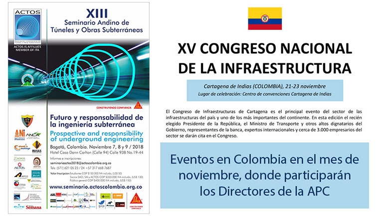 02 eventos en Colombia en el mes de noviembre