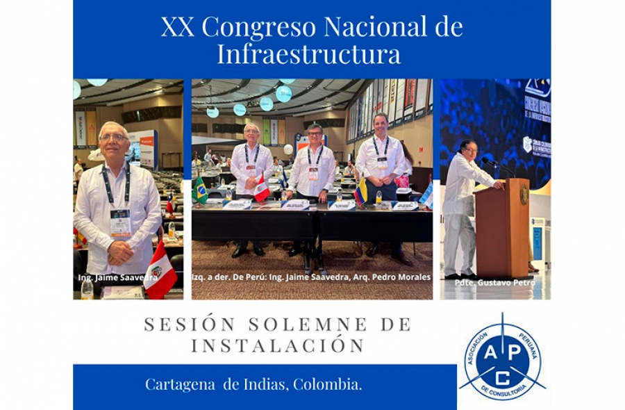 APC marca presencia en el XX Congreso Nacional de Infraestructura en Colombia