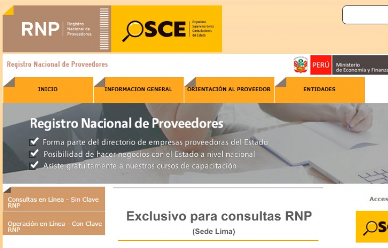 Charla Informativa Gratuita “Nuevas Tendencias y Simplificación Administrativa en el RNP de los consultores de obras”
