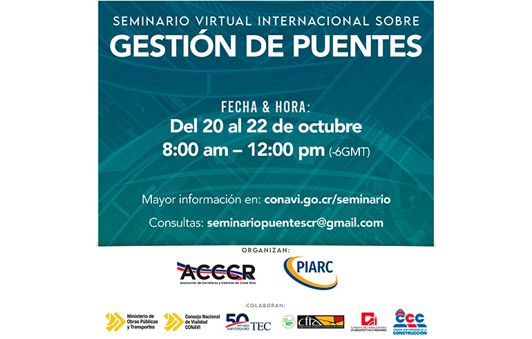 INVITACIÓN AL SEMINARIO INTERNACIONAL DE GESTIÓN DE PUENTES