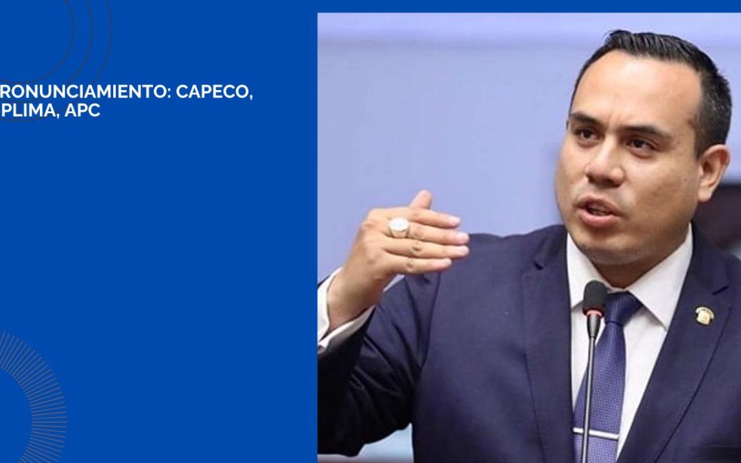 Piden al presidente José Jerí no celebrar nuevos acuerdos Gobierno a Gobierno