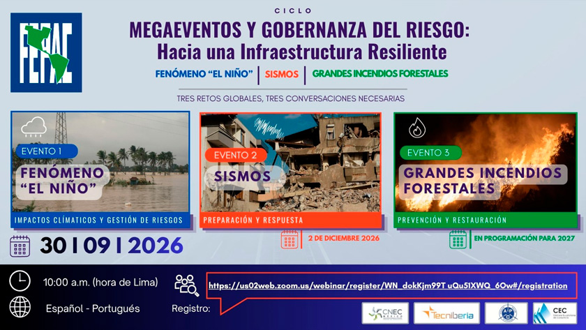 Webinar 1 | Megaeventos y Gobernanza del Riesgo – FEPAC